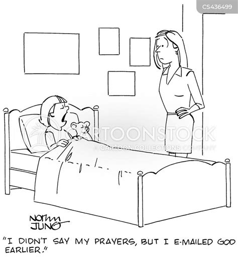 Bedtime Prayer Cartoons And Comics Funny Pictures From Cartoonstock
