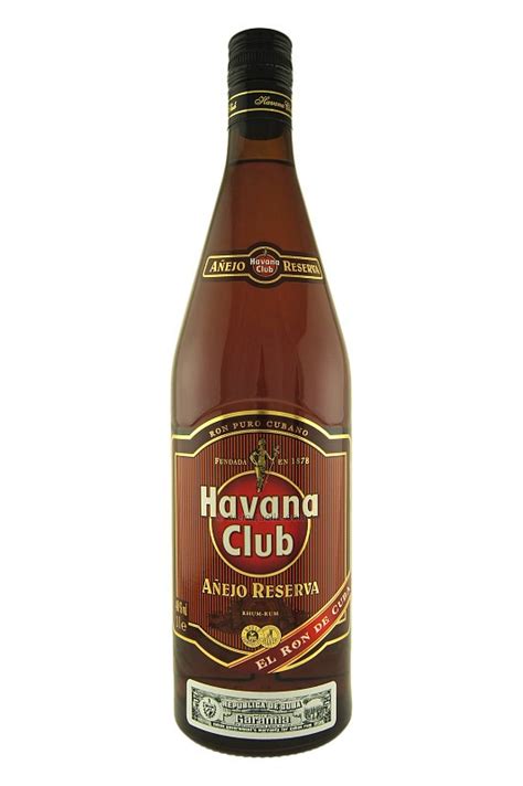Havana Club Anejo Reserva Rum Cuba 750ml 40 Alcvol