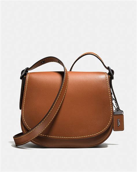 SADDLE 23 | Leather saddle bags, Coach saddle bag, Women handbags