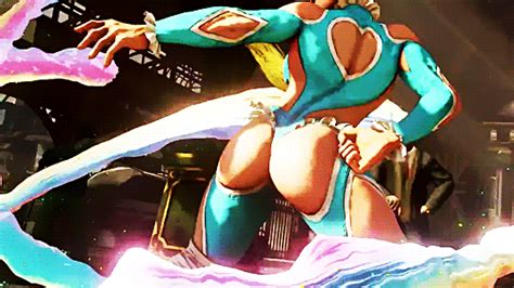 Rainbow Mika Capcom Street Fighter Animated Animated  Tagme 1girl 3d Ass Long Hair