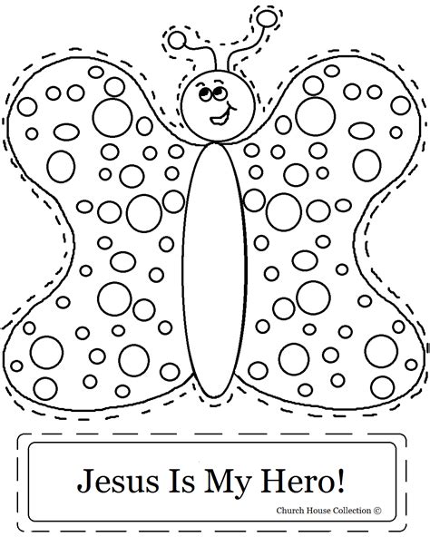 Church House Collection Blog Jesus Is My Hero Butterfly Cut Out