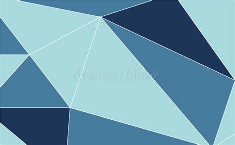 Abstract Blue Polygonal Background Vector Illustration Stock Vector