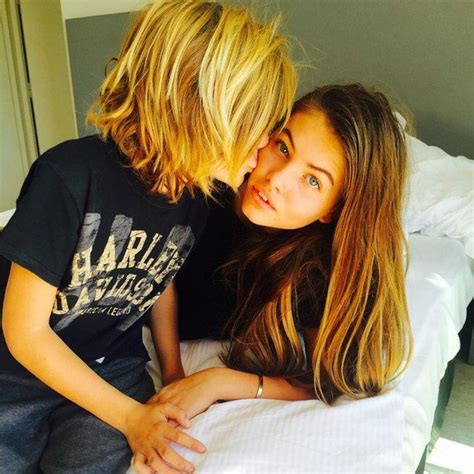 Thylane Blondeau And Her Brother Model Long Hair Styles Thylane