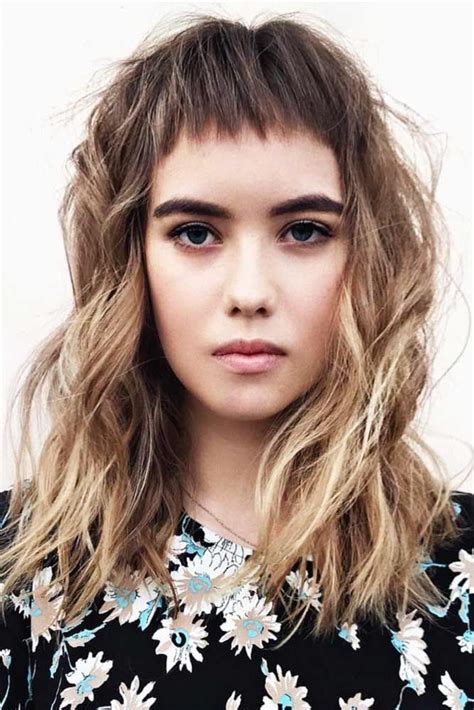 55 Wispy Bangs Ideas A Trendy Way To Freshen Up Your Casual Hairstyle Hairstyles With Bangs