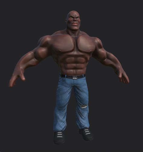 Muscle Man Super Hero