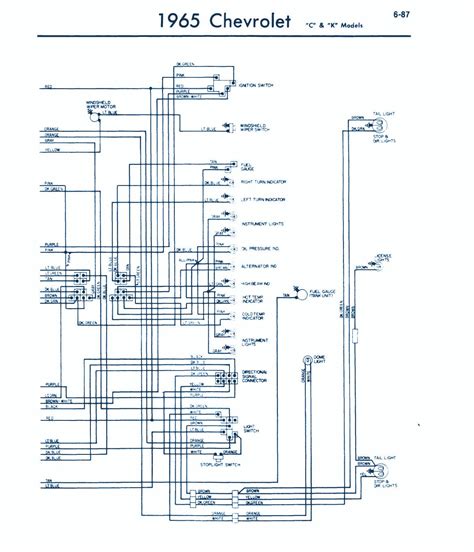 Automotive wiring installing auxiliary fuse block. 1965 Impala Wiring Diagram - Wiring Diagram