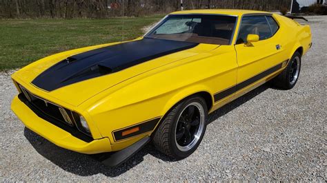 1973 Ford Mustang Mach 1 Fastback For Sale At Indy 2022 As K195 Mecum