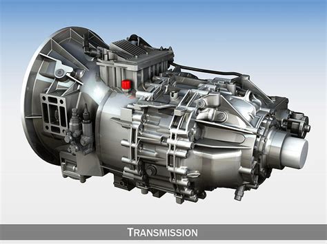 Transmission Gearbox 3d Model Cgtrader