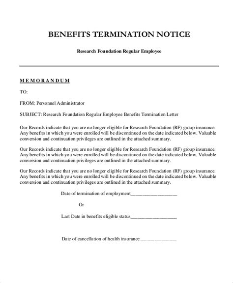Guide to malaysian employment law. FREE 8+ Sample Employee Termination Letter Templates in MS ...