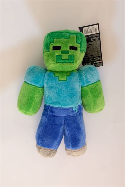 Mojang Minecraft Soft Toy Plush Pig Ocelot Creeper Witch Zombie
