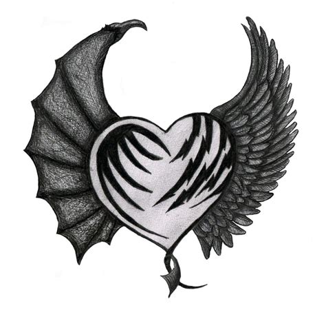 Demon Wings Drawing Free Download On Clipartmag