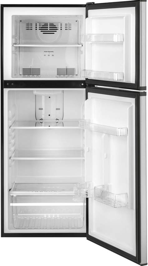 Haier 98 Cu Ft Stainless Steel Top Freezer Refrigerator Fischer
