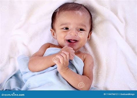Newborn Baby Close Up Stock Photo Image Of Hands Bath 114476612