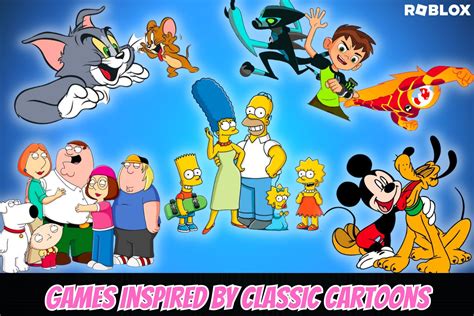 5 Roblox Games Inspired By Classic Cartoons