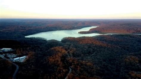 Cabin rentals in bloomington, indiana with 1st rate amenities and family activities. Lake Monroe, Bloomington Indiana, at sunset, from above ...