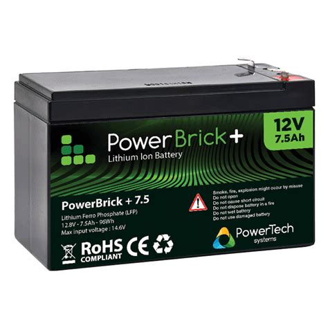 Within the warranty timeframe, the lithium battery company will repair or replace the. 7.5Ah - 12V Lithium-Ion Battery Pack - PowerBrick+