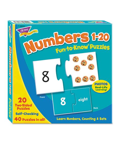 Fun To Know Puzzles Numbers 1 20
