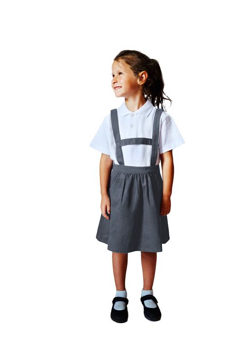 Ethical School Uniform School Skirt With Detachable Braces