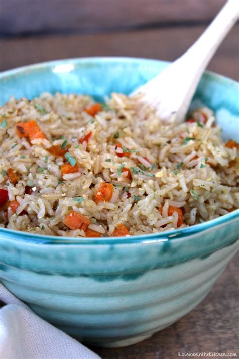 Instant Pot Vegetable Brown Rice Pilaf Love To Be In The Kitchen