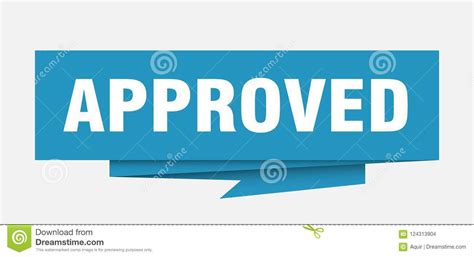 Approved Stock Vector Illustration Of Note Vector 124313904