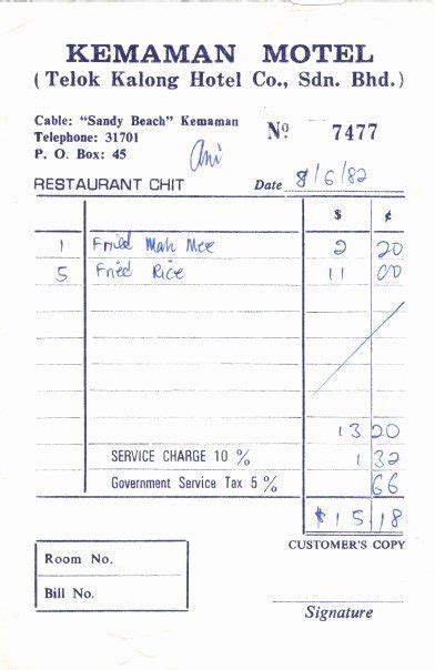 Hotel bill format ind editable indian download invoice. Motel 6 Receipt Template in 2020 (With images) | Receipt ...