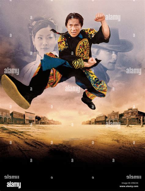 Lucy Liu Jackie Chan And Owen Wilson Shanghai Noon 2000 Stock Photo