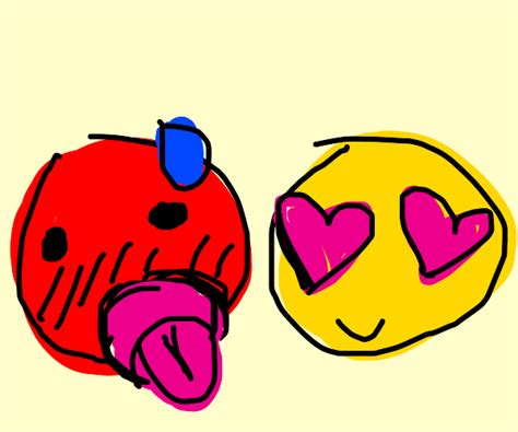 Heart Eyes Cursed Cursed Emoji Love Img Weed