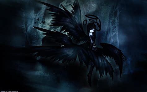 Awesome Dark Angel Anime Wallpapers Top Free Awesome Dark Angel Anime