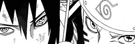 Sasuke And Naruto Manga Header Naruto Drawings Anime Computer