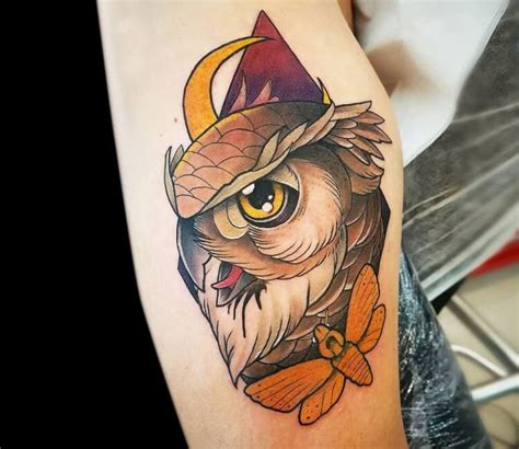 Owl Tattoo By Yeray Perez Post 30466