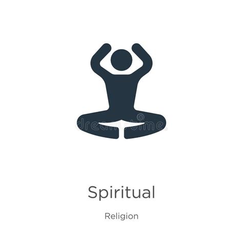 Spiritual Icon Vector Trendy Flat Spiritual Icon From Religion
