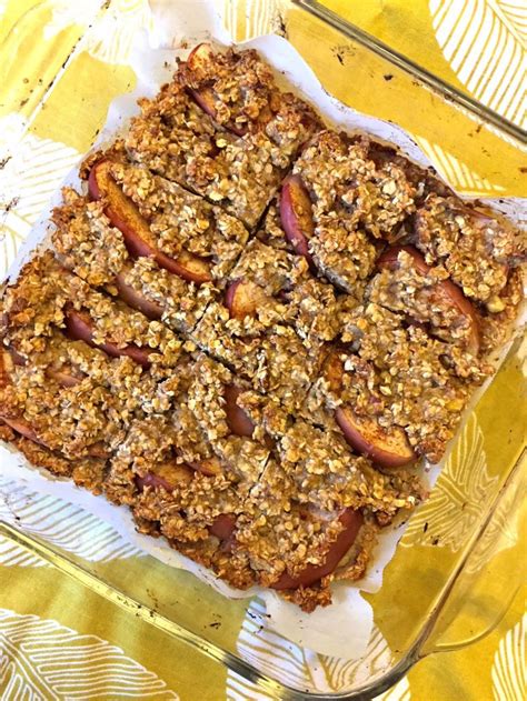 Want to see article absolutely alarming this halloween? Apple Cinnamon Banana Oatmeal Squares (Vegan, Gluten-Free ...