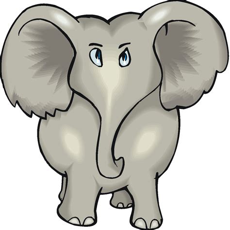 Elephant Caricature Clipart Best