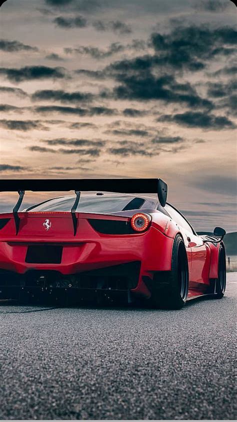 Red Ferrari 458 Wallpaper