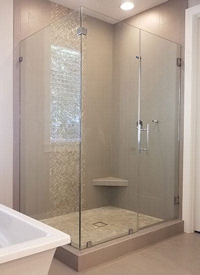 3 panel shower doors glassman inc sumner puyallup tacoma