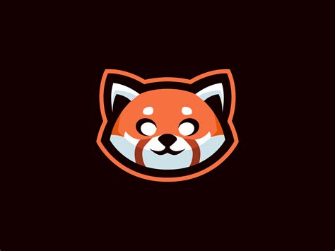 Red Panda Mascot Logo By Arez On Dribbble