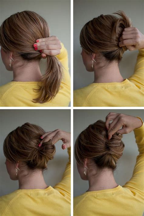 13 Casual French Roll Hairstyles For Medium Hair