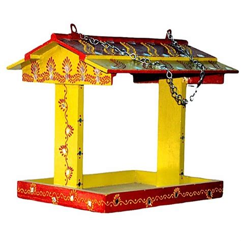 Wooden Yellow Bird House At Rs 1200piece Wooden Bird House In Jaipur