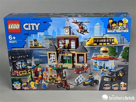 すべて City Main Square 60271 Set Cool Building Toy For Kids New 2021 1