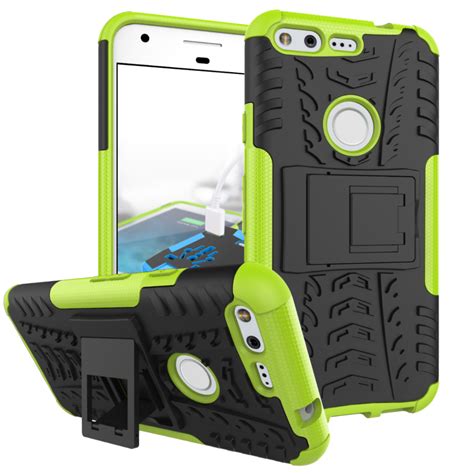 Spigen rugged armor pixel 5 case. Shockproof Armor Tough Kickstand Phone Protective Case For ...