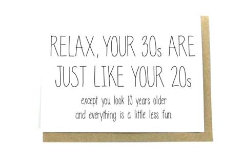 Birthday Quotes For Turning 30 Funny Birthday Cards 30th Birthday