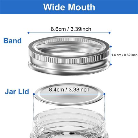 Wide Mouth Canning Lids Canning Lids For Ball Kerr Jars 10 Count Lids