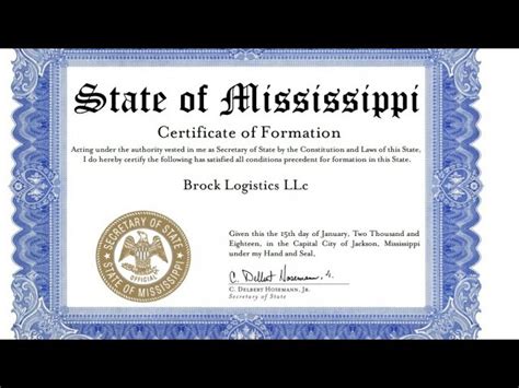Form Llc In Mississippi How To File An Application And File Your
