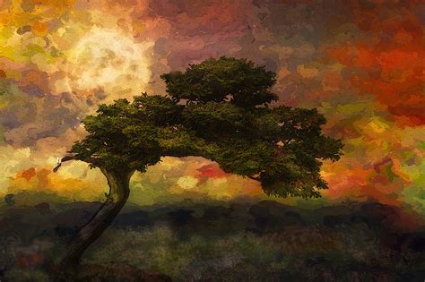 Wallpapers With Abstract Tree Art Arthatravel Com