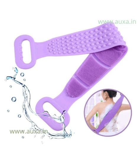 Buy Pd Silicon Bath Belt Loofah Back Scrubber Assorted Online At Best Price In India Snapdeal