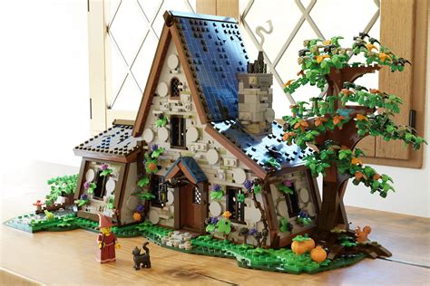 A Charmed Lego Cottage The Brothers Brick The Brothers Brick
