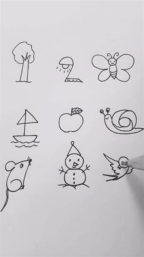 Cute Drawing Ideas For Kids