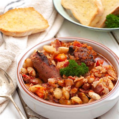 Chicken And Sausage French Cassoulet Recipe