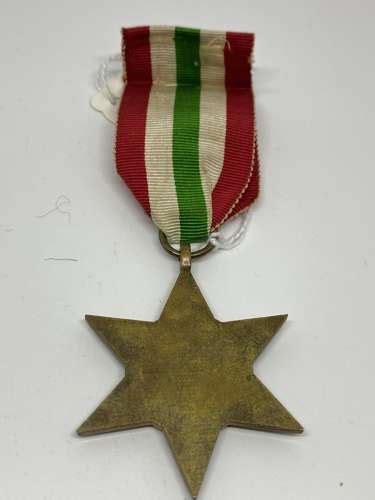 Ww2 Italy Star Medal
