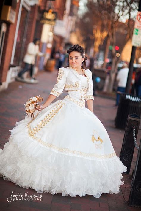 Charro Quinceanera Dresses Are Super Puffy And Have Beautiful